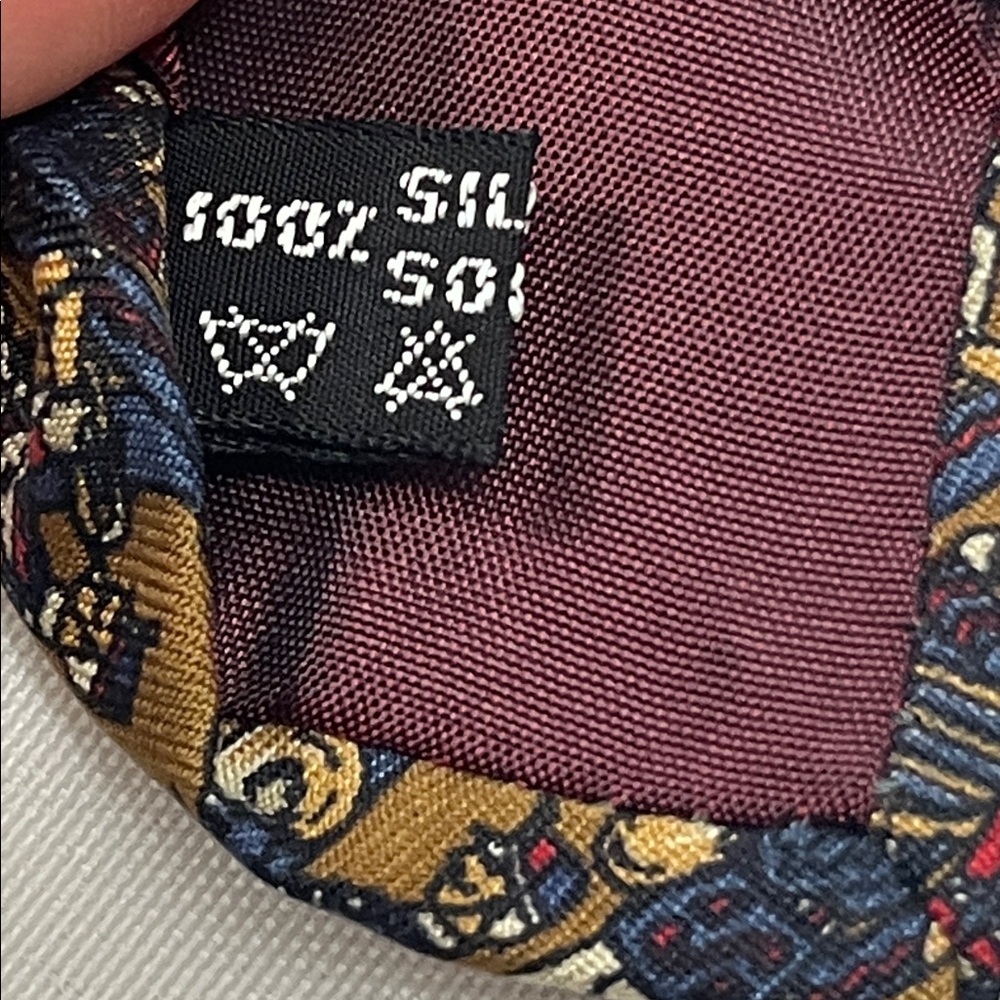 Ferragamo Marching Band Silk Neck Tie - Picture 9 of 9